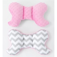 Anti-shock vankúšový motýľ - MINKY - Ciky-Caky/ružová +19,00€